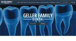 Desktop Screenshot of gellerfamilydental.com